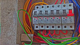 MCB right connection way is tarike se kare #work #light #workingtime #electrical #electricalwork #as