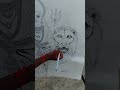 Chamunda maa outline Drawing 🥰😍|| chamunda maa Drawing ❤️☺️|| #shorats #travel #ammakithaali