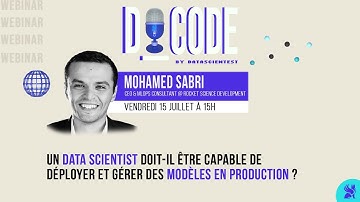 Un data scientist : déployer et gérer des modèles en production ? @rocketsciencedevelopment6191