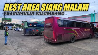 LIVE !! REST AREA RUMAH MAKAN SIANG MALAM PRABUMULIH