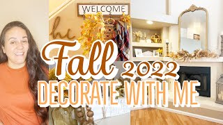 🍂 NEW FALL 2022 DECORATE WITH ME | EARLY FALL DECORATING IDEAS | DECOR IDEAS