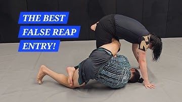 LEG LOCK ENTRIES: The Best Way To Use The False Reap In Jiu Jitsu!!