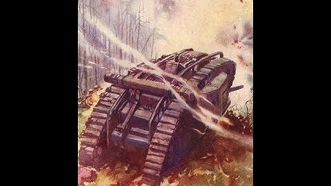 How to make a WW1 Mark V Tank in minecraft part 1/Heavy Tank Tutorial