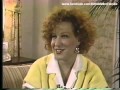 Bette Midler - Entertainment Tonight Weekend 1985