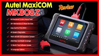 Autel Maxicom MK808Z Automotive OBD2 Scanner Testing & Review