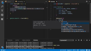 Design Patterns with JavaScript ES56 and Node js from Zero  Module Practice