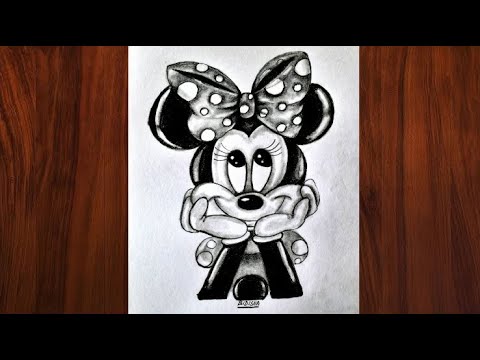 Featured image of post Pencil Baby Minnie Mouse Drawing