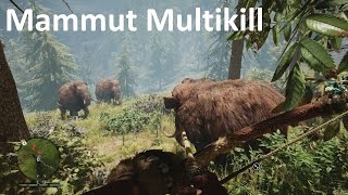 Far Cry Primal PS4 gameplay Mammut 4 multikill