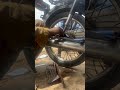 Giving this bike some special touches #CustomBike #BikeUpgrade #Honda #MechanicVibes #Shorts