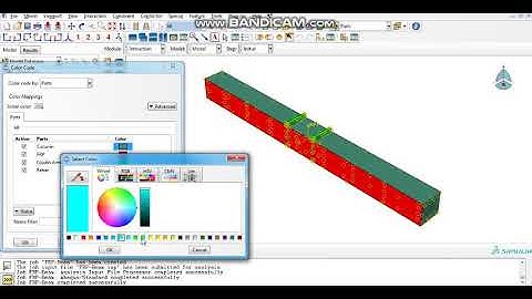 Rc Beam Simulation+ABAQUS