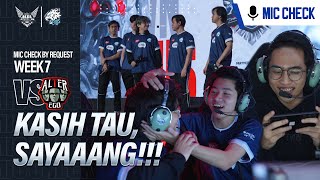 KASIH TAU, SAYANG!!! | | #MICCHECK by Request VS ALTER EGO MPLID Season 13