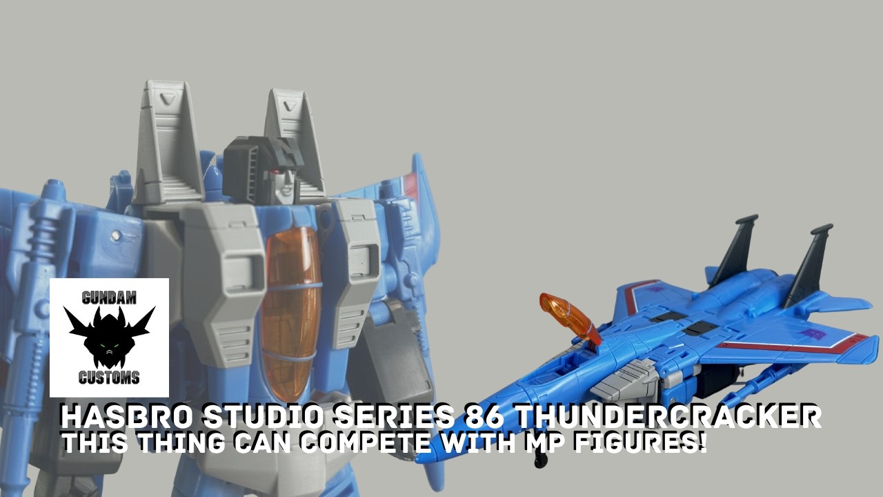 A mini-masterpiece?? | Transformers Studio Series 86 Thundercracker Action Figure Review
