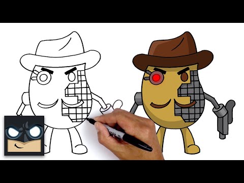 How To Draw Cyborg Mr P Roblox Piggy Youtube - pencils pens red drawing sharp crayon paint roblox