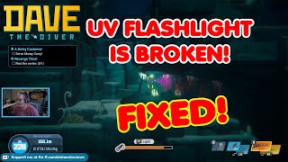 FIXING DAVE THE DIVER'S BROKEN UV FLASHLIGHT! screenshot 5