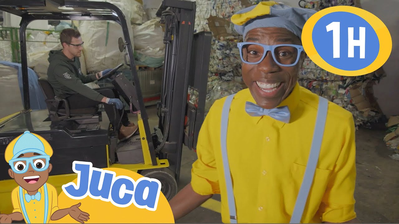 Juca ensina a reciclar ♻️ HORA DO JUCA BRASIL! | Vídeos Educativos para Crianças