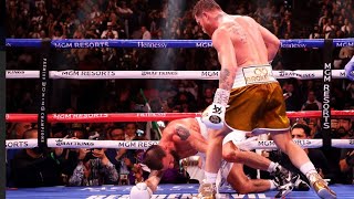 CANELO ALVAREZ VS CALEB PLANT|ROUND 11 KNOCKOUT HD