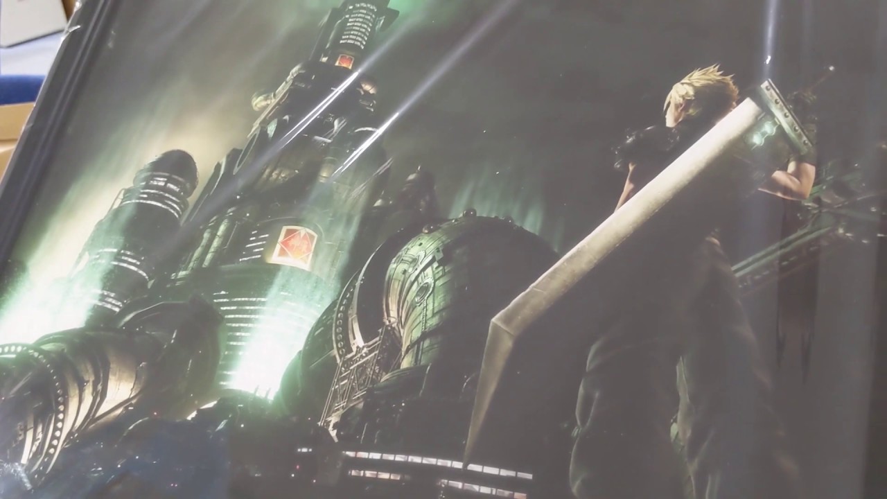 [Unboxing] FINAL FANTASY VII REMAKE High-Precision Art Picture (Printed with "PrimoArt")