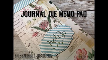 Journal Die Memo Pad