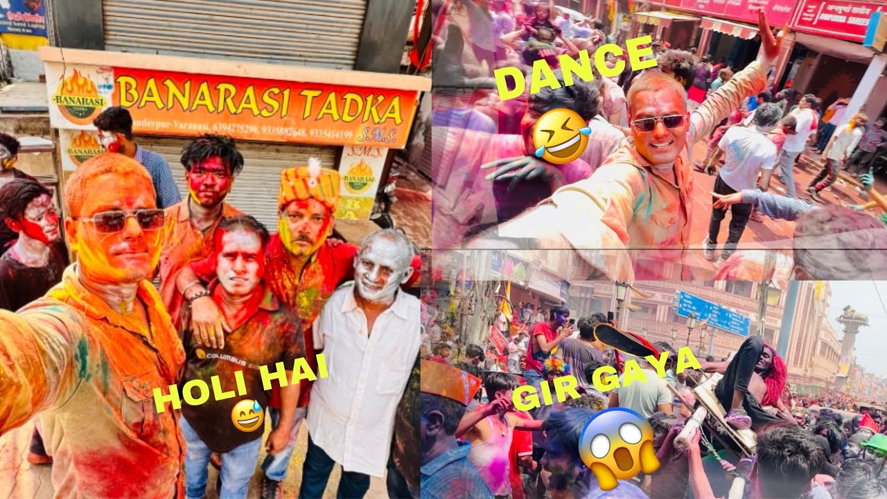 Banaras Ki Holi Happy Holi🫶 YouTube