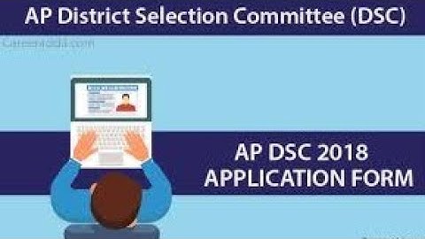 Ap DSC application process