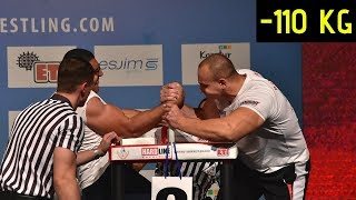 World Arm Wrestling Championship 2018 (Senior Men 110 kg Right hand Qualification)