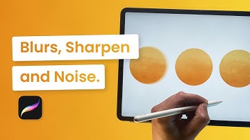 How to use Blurs in Procreate.