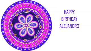 Alejandro   Indian Designs - Happy Birthday