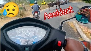 First Riding ‍️vlog Bangalore Jhandai Accident bhko guys