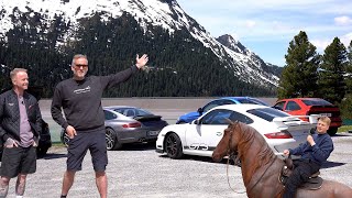 25 biler og en HEST?! Alpe-tur med High on Cars