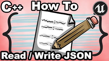 UE5 C++ 2 - Hoe JSON-bestanden lezen en schrijven met C++? - Unreal Engine Tutorial Editor CPP