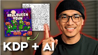 Use AI to Create Halloween Coloring Books to Sell on Amazon KDP (Step-by-Step Tutorial)
