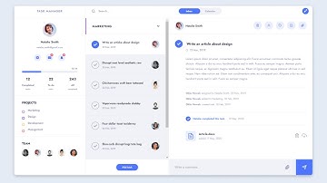 Responsive CSS GRID Task Manager UI | Responsive Layout Using CSS GRID| CSS GRID Tutorial | HTML CSS