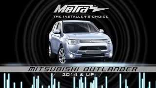 Metra Mitsubishi Outlander dash kits 95 and 99-7015CHG