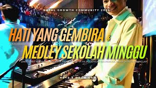 Hati Yang Gembira - Punxgoaran & Medley Sekolah Minggu | Live at @gbicokropakam