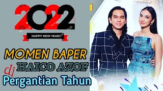 BAPER!! Azof Peluk Haico Romantis di Live Pergantian Tahun 2022