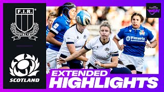 HISTORIC WIN FOR SCOTLAND 🏴󠁧󠁢󠁳󠁣󠁴󠁿 | ITALY V SCOTLAND | EXTENDED RUGBY HIGHLIGHTS