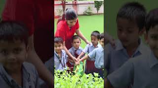 Watering Plants Cultivating Life at BPS Jaipur