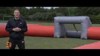 Human Table Football, Inflatable Football Game