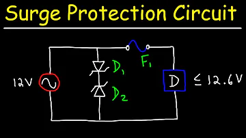 This video will show you how to create a surge protection circuit which is also known as a transient suppressor circuit using zener diodes and a fuse.