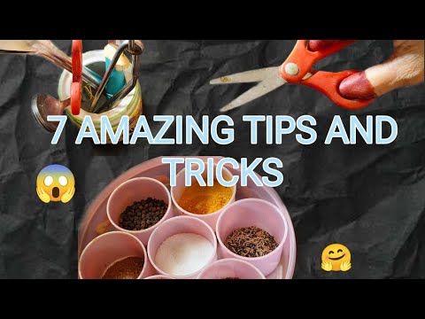 7 बहुत कम आने वाले किचन टिप्स एंड ट्रिक्स | Best n Useful Kitchen tips and tricks