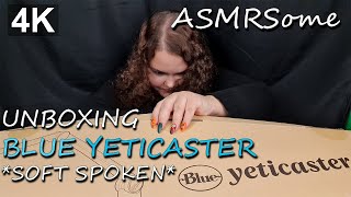 Asmr Unboxing Yeticaster Blue Yeti Mic Soft Whispering 4K