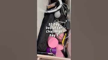 Day 5 of my 30 day declutter challenge 🤭 #decluttering #declutter #cleanwithme #clean #nobuy2025