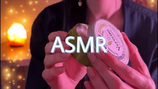 ASMR 🥥 Lid sounds of body care products • loccitane • elemis • st barth • clarins • no talking •