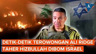 Israel Bombards Hezbollah Tunnels at Ali Taher Ridge, Lebanon