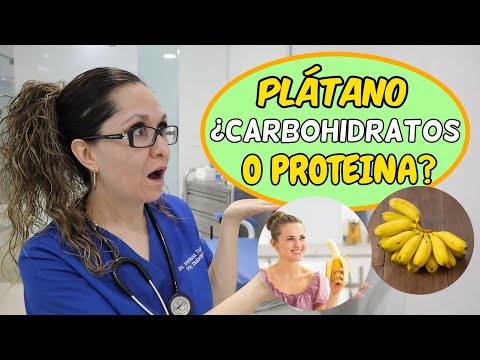 ¿EL PLÁTANO ES CARBOHIDRATOS O PROTEÍNA? ??? /Dra. Melissa Tejeida