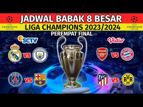 Jadwal Lengkap Siaran Langsung Liga Champions Babak 8 Besar MALAM INI PSG VS BARCELONA Live SCTV