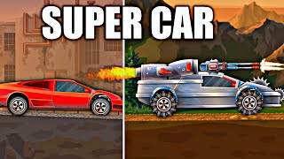 EP6 Super Car โคตรเเรง !!! นี่มันรถที่เเรงที่สุดในเกมหรือป่าวว ? | Earn To Die 2