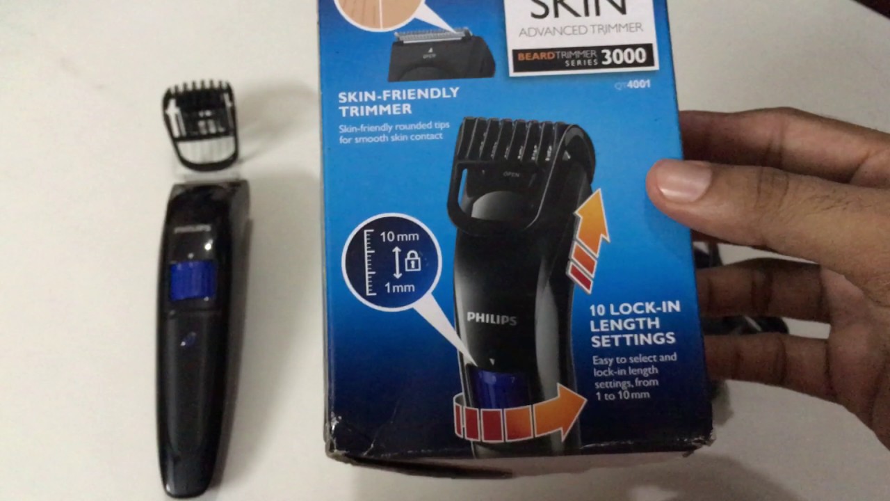 philips qt4018 pro skin advanced trimmer