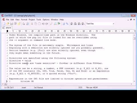 PHP 7  The php ini File