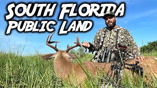 Opening Day Mature Buck on South Florida Public Land | 17-Yard Heart Shot!